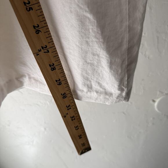 Vintage Byer Too‎ Jumpsuit Retro Medium Lace Up Smocked Bodice Wide Leg 90s - Picture 7 of 9